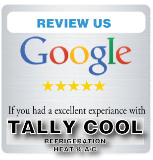TALLY COOL Google Review